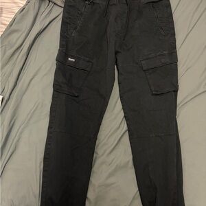 Hollister Men's Dark Cargo Pants